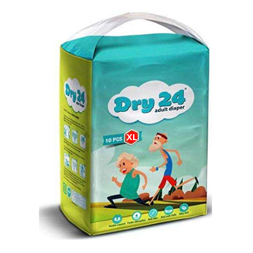 Dry 24 Adult Diaper- XL PKD